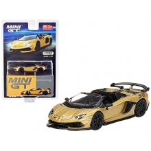 MINIGT 00363-R 1:64 LAMBORGHINI AVENTADOR SVJ ROADSTER ORO ELIOS