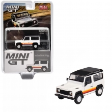 MINIGT 00378-R 1:64 LAND ROVER DEFENDER 90 WAGON WHITE