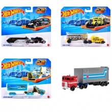 MATTEL HYT56 HOTWHEELS TRACK FLEET VEHICLES SURTIDO