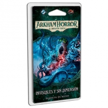 FANTASY FLIGHT FFAHC06 ARKHAM HORROR LCG INVISIBLES Y SIN DIMENSION PACK DE MITOS