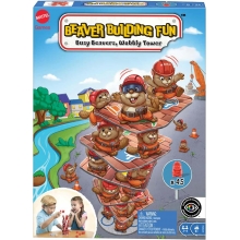 MATTEL HPW60 MATTEL GAMES PRESCHOOL JUEGO DE MESA BEAVER BUILDING FUN