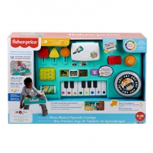 MATTEL HRB62 FISHERPRICE JUGUETE PARA BEBES MESA MUSICAL APRENDE CONMIGO