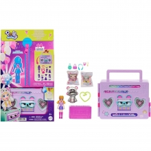 MATTEL HRD65 POLLY POCKET SET DE JUEGO FIESTA DISCO FASHION REVEAL