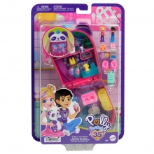 MATTEL HWN95 POLLY POCKET SET COMPACTO MUNDO SORPRESA PANDITA DIA DE TE