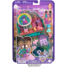 MATTEL HWN97 POLLY POCKET SET DE JUEGO COMPACTO MUNDO SORPRESA PAVORREAL