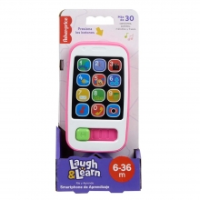 MATTEL HXB84 FISHERPRICE JUGUETE PARA BEBES SMARTPHONE APRENDIZAJE ROSA