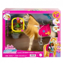 MATTEL HXJ42 BARBIE SET DE JUEGO CABALLO CON ACCESORIOS