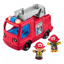 MATTEL HYP41 LITTLE PEOPLE JUGUETE PARA BEBES CAMION DE BOMBEROS MEDIANO