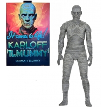 NECA 04812 UNIVERSAL MONSTERS ULTIMATE MUMMY BLACK & WHITE