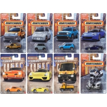 MATTEL HVV05 MATCHBOX GERMANY VEHICLES ASSORTMENT