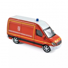 NOREV 310801 1:64 MERCEDES BENZ SPRINTER POMPIERS RED