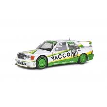 SOLIDO 1801006 1:18 1991 MERCEDES BENZ 190E EVO2 DTM 10 J LAFITTE WHITE GREEN