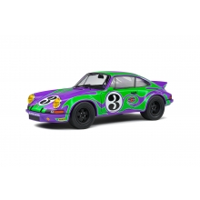 SOLIDO 1801117 1:18 1973 PORSCHE 911 RSR HIPPY TRIBUTE PURPLE GREEN