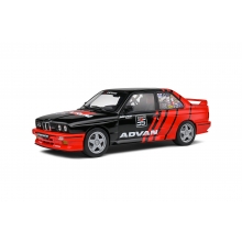 SOLIDO 1801521 1:18 1990 BMW M3 ( E30 ) DRIFT TEAM BLACK RED