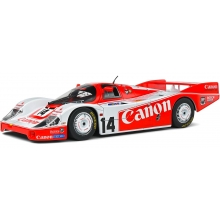 SOLIDO 1805506 1:18 1983 PORSCHE 956 LH 14 LE MANS RED WHITE