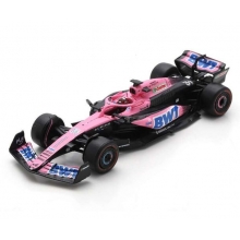 SPARK Y286 1:64 2023 ALPINE A523 31 BWT ALPINE F1 TEAM ESTEBAN OCON PINK BLUE