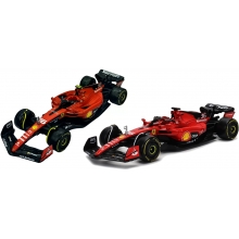 BURAGO 36839 1:43 SFR FERRARI RACING 2 PACK ( SF 23 16 & 55 )