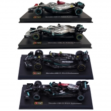 BURAGO 38093 1:43 MERCEDES - AMG RACING 4PACK W12 44, W13 44, W14 ( 44 & 63 )