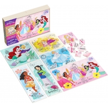 IMEX 6063957 PUZZLE MADERA PRINCESAS 7 EN 1