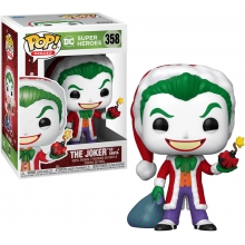 FUNKO 51071 POP HEROES DC HOLIDAY SANTA JOKER