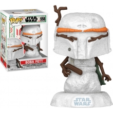 FUNKO 64334 POP STAR WARS HOLIDAY BOBA FETT SNOWMAN