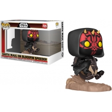 FUNKO 76014 POP RIDES DELUXE RIDES DLX STAR WARS EP1 DARTH MAUL ON BLOODFIN SPEEDER