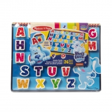 MELISSA DOUG 33010 BLUES CLUES & YOU ! WOODEN CHUNKY ALPHABET PUZZLE