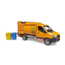 BRUDER 02682 MERCEDES BENZ SPRINTER MUNICIPAL GARBAGE TRUCK