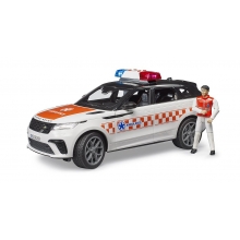 BRUDER 02885 RANGE ROVER VELAR EMERGENCY VEHICLE WITH DRIVER