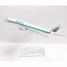 AIRPLANE B777 ALITALIA AIRPLANE MODEL