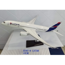 AIRPLANE B787-8 LATAM 43CM AIRPLANE MODEL