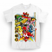 AGUANTE POWER RANGER BLANCO TALLA S