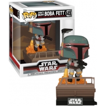 FUNKO 74440 POP DELUXE STAR WARS DELUXE JABBAS SKIFF BOBA FETT