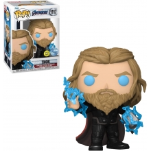 FUNKO 64906 POP MARVEL AVENGERS ENDGAME THOR WITH THUNDER GITD