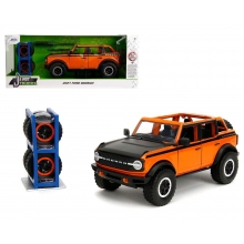 JADA 34189 1:24 JUST TRUCK 2021 FORD BRONCO W / RACK