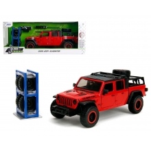 JADA 34190 1:24 JUST TRUCK 2020 JEEP GLADIATOR W / RACK