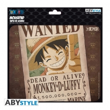 ABYSSE ABYACC314 ONE PIECE FLEXIBLE MOUSEPAD WANTED LUFFY