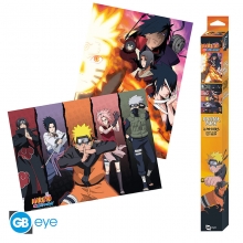 ABYSSE ABYDCO609 NARUTO SHIPPUDEN BOXED POSTER SET