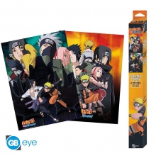 ABYSSE ABYDCO726 NARUTO SHIPPUDEN SHINOBI BOXED POSTER SET