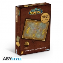 ABYSSE ABYJDP011 WORLD OF WARCRAFT JIGSAW PUZZLE 1000 PIEZAS AZEROTHS MAP