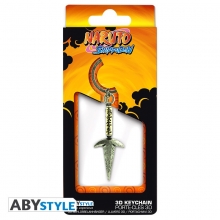 ABYSSE ABYKEY283 NARUTO SHIPPUDEN FOURTH HOKAGE KUNAI 3D METAL KEYCHAIN