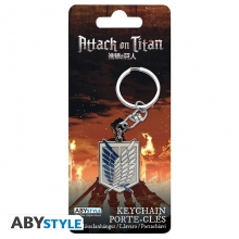 ABYSSE ABYKEY503 ATTACK ON TITAN SCOUTS METAL KEYCHAIN