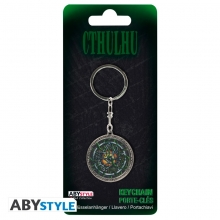 ABYSSE ABYKEY567 CTHULHU KEYCHAIN LENTICULAR NECRONOMICON