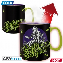 ABYSSE ABYMUG781 BEETLEJUICE SUMMONING CHANT HEAT CHANGE MUG 16 OZ