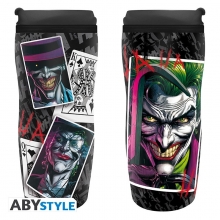 ABYSSE ABYTUM064 DC COMICS TRAVEL MUG JOKER