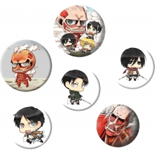 ABYSSE BP0615 ATTACK ON TITAN CHIBI BADGE PACK SEASON 1