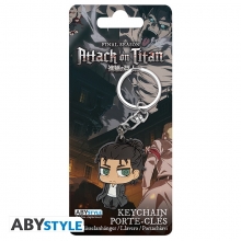 ABYSSE ABYKEY504 ATTACK ON TITAN CHIBI EREN PVC KEYCHAIN