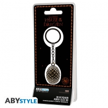 ABYSSE ABYKEY571 HOUSE OF THE DRAGON KEYCHAIN 3D DRAGON EGG