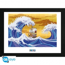 ABYSSE GBYDCO039 ONE PIECE THOUSAND SUNNY FRAMED PRINT