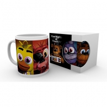 ABYSSE MG1532 FIVE NIGHTS AT FREDDYS MUG 320 ML FACES SUBLI BOX